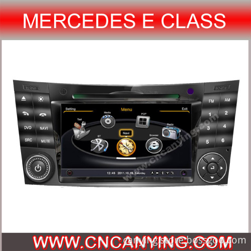 Special Car DVD Player for Mercedes E Class with GPS, Bluetooth. with A8 Chipset Dual Core 1080P V-20 Disc WiFi 3G Internet (CY-C090)